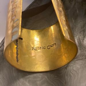 Rustic Cuff cross cuff